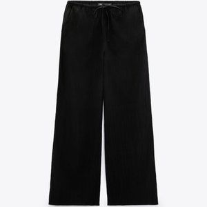 Zara Drawstring Flowy Pants